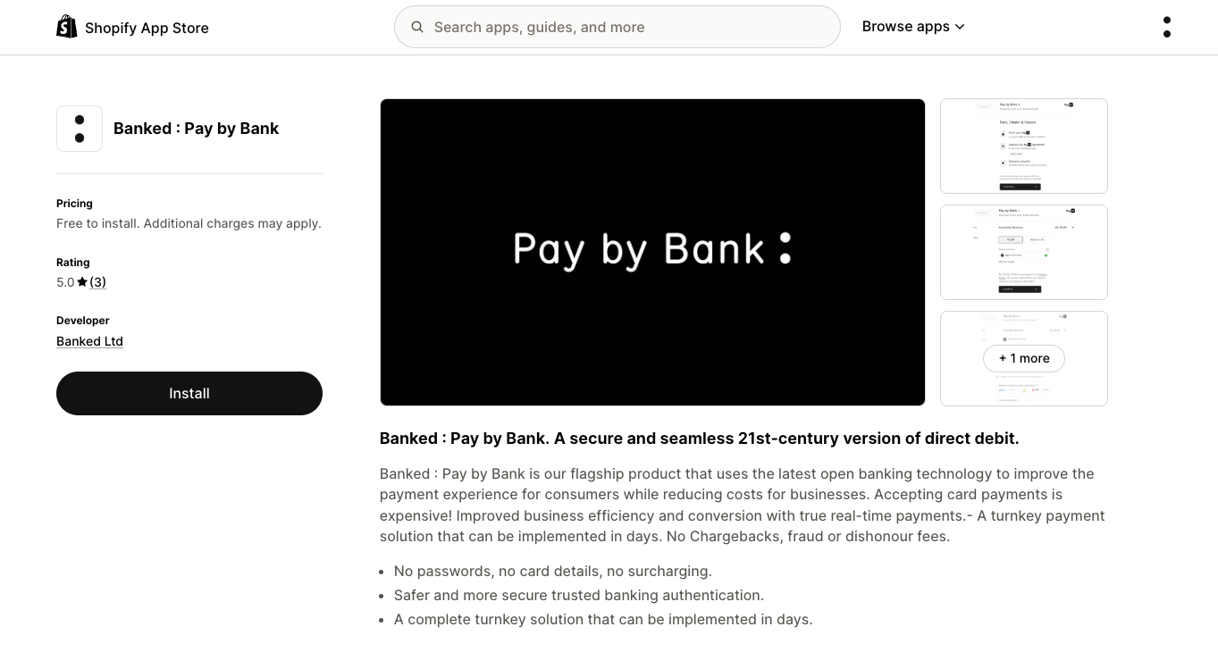 App Store Listing